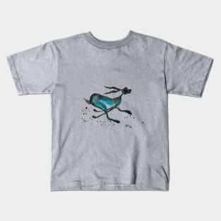 HARE IN A HURRY Kids T-Shirt